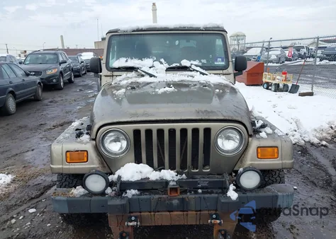 2003 Jeep Wrangler Sahara из США, поврежденный, VIN 1J4FA59S73P326036